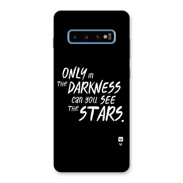 Darkness and the Stars Back Case for Galaxy S10 Plus