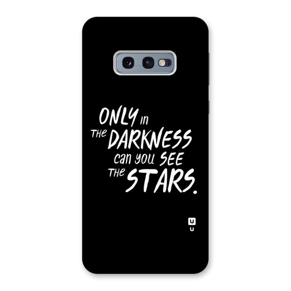 Darkness and the Stars Back Case for Galaxy S10e