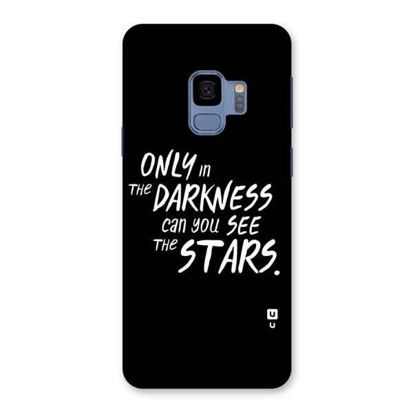 Darkness and the Stars Back Case for Galaxy S9