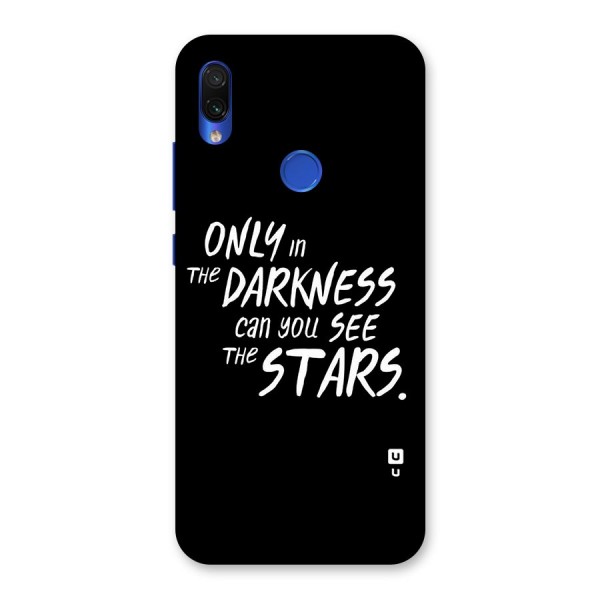 Darkness and the Stars Back Case for Redmi Note 7S