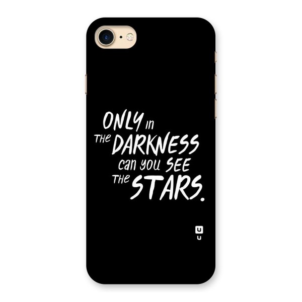 Darkness and the Stars Back Case for iPhone 7