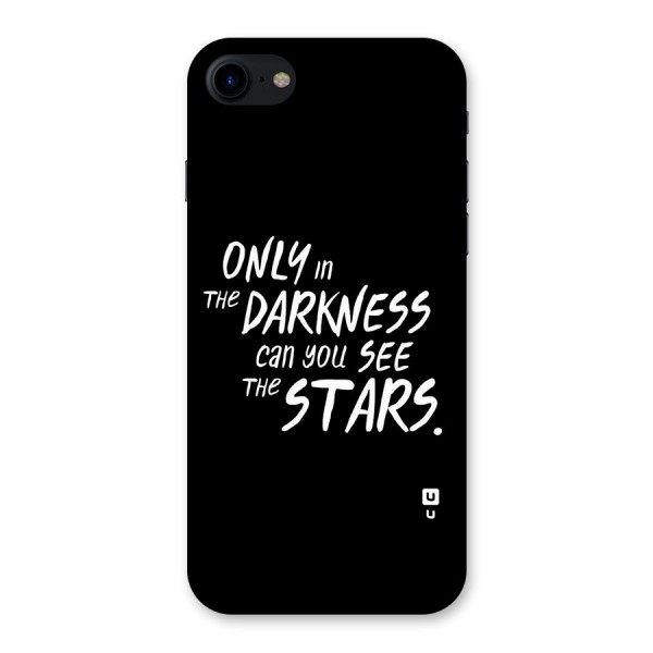 Darkness and the Stars Back Case for iPhone SE 2020