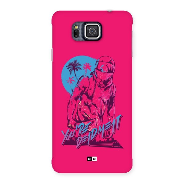 Dead Meat Back Case for Galaxy Alpha