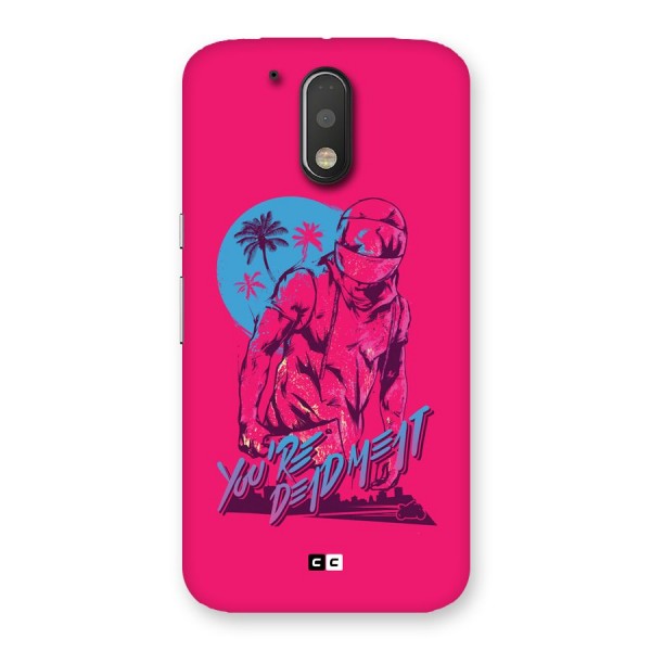 Dead Meat Back Case for Moto G4 Plus