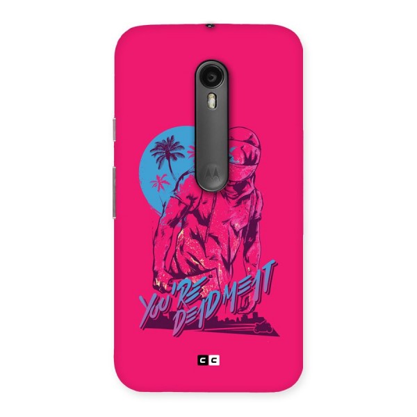 Dead Meat Back Case for Moto G Turbo