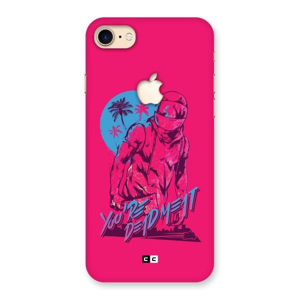 Dead Meat Back Case for iPhone 7 Apple Cut