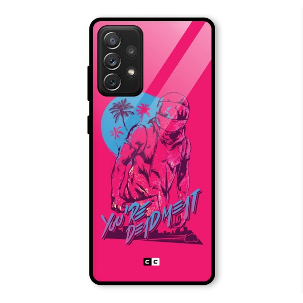 Dead Meat Glass Back Case for Galaxy A72