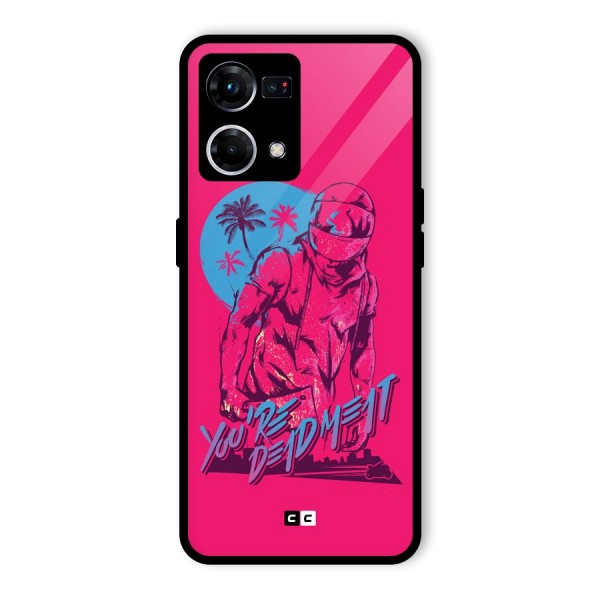 Dead Meat Glass Back Case for Oppo F21s Pro 4G