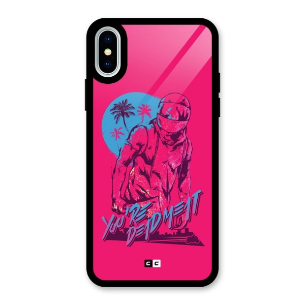 Dead Meat Glass Back Case for iPhone X