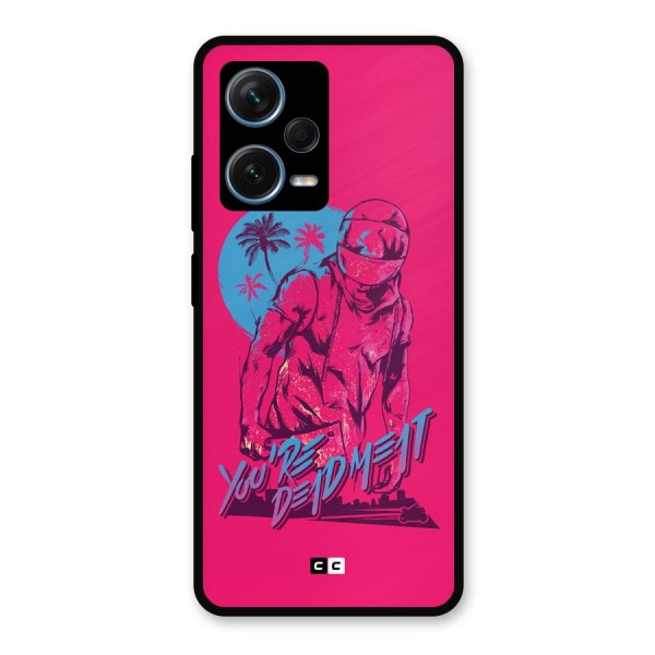Dead Meat Metal Back Case for Redmi Note 12 Pro Plus 5G