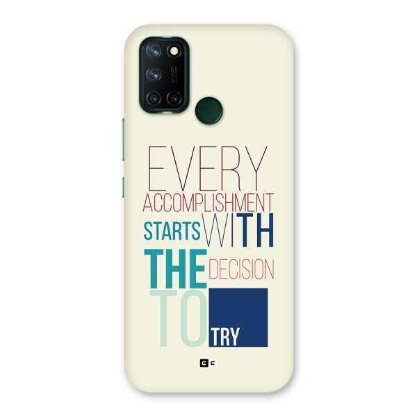 Decision To Try Back Case for Realme C17