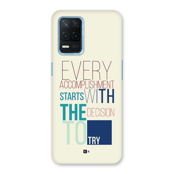 Decision To Try Back Case for Realme Narzo 30 5G