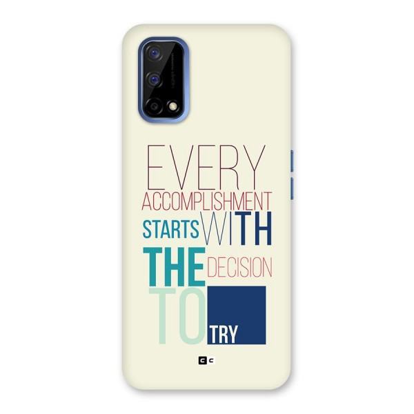 Decision To Try Back Case for Realme Narzo 30 Pro