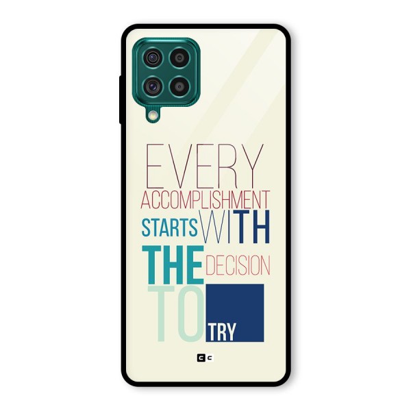 Decision To Try Glass Back Case for Galaxy F62