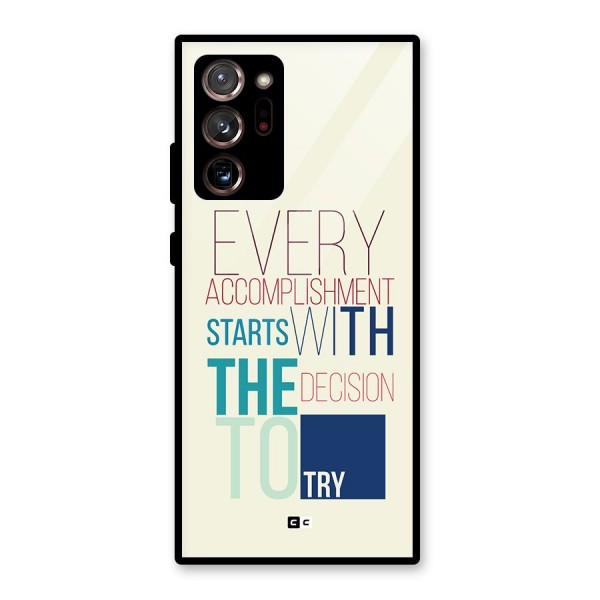 Decision To Try Glass Back Case for Galaxy Note 20 Ultra
