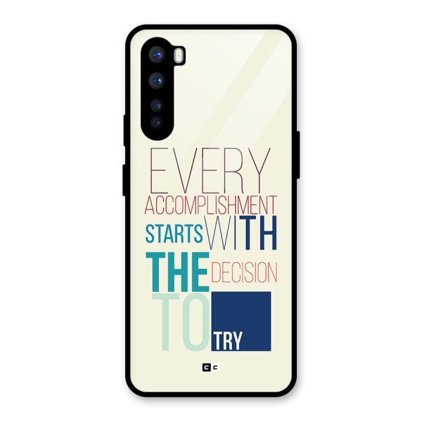 Decision To Try Glass Back Case for OnePlus Nord