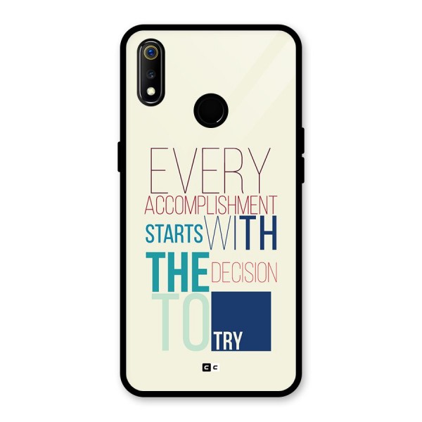 Decision To Try Glass Back Case for Realme 3