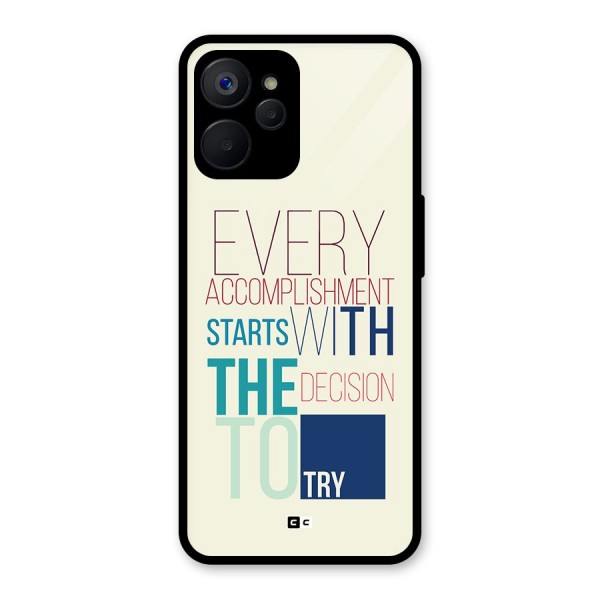 Decision To Try Glass Back Case for Realme 9i 5G
