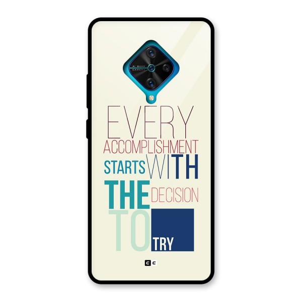 Decision To Try Glass Back Case for Vivo S1 Pro
