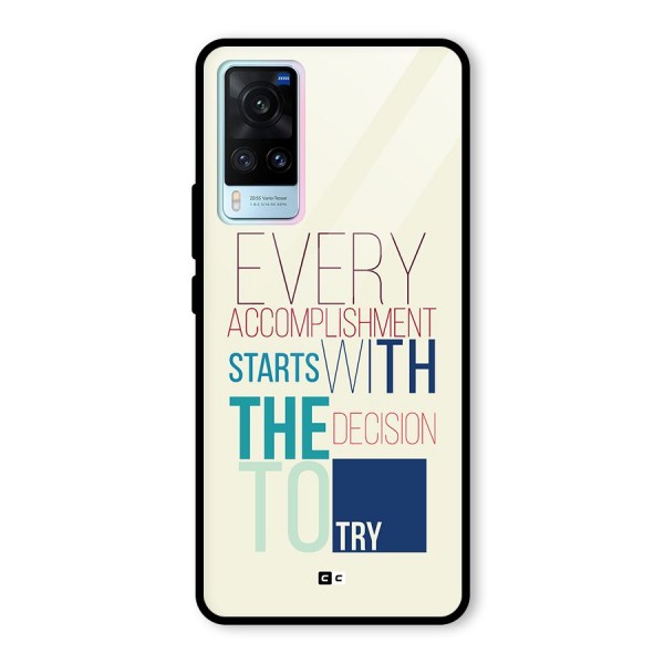 Decision To Try Glass Back Case for Vivo X60
