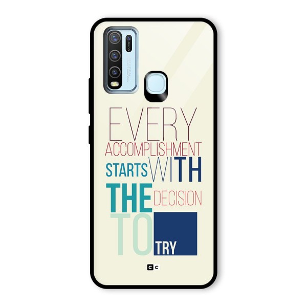 Decision To Try Glass Back Case for Vivo Y30