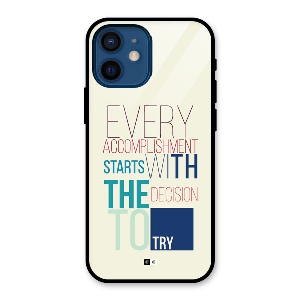 Decision To Try Glass Back Case for iPhone 12 Mini