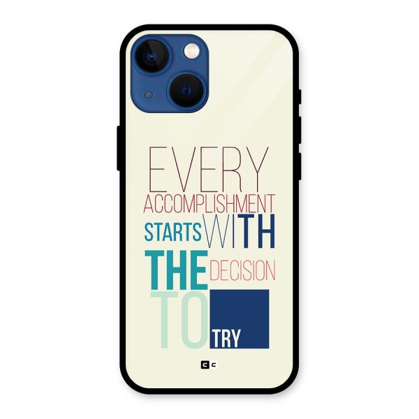 Decision To Try Glass Back Case for iPhone 13 Mini