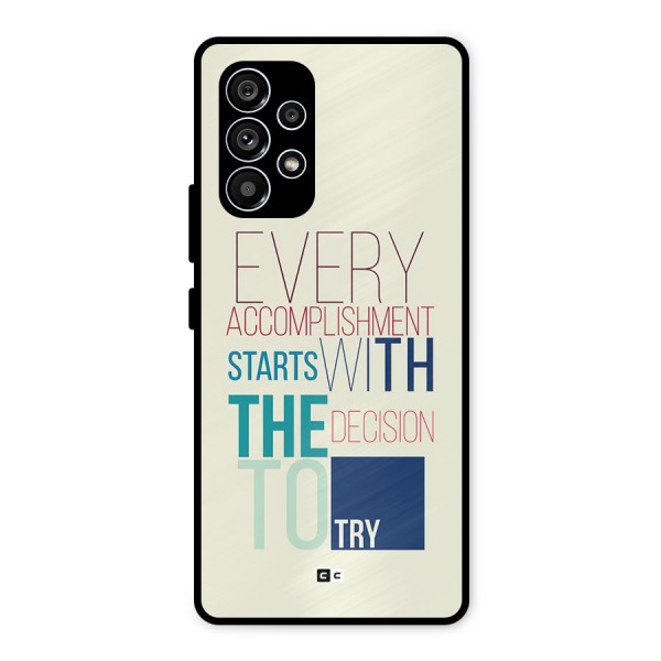 Decision To Try Metal Back Case for Galaxy A53 5G