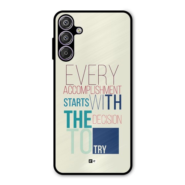 Decision To Try Metal Back Case for Galaxy F15