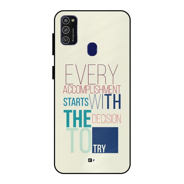 Decision To Try Metal Back Case for Galaxy M30s