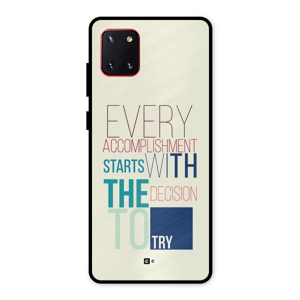 Decision To Try Metal Back Case for Galaxy Note 10 Lite