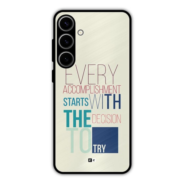Decision To Try Metal Back Case for Galaxy S24 Plus