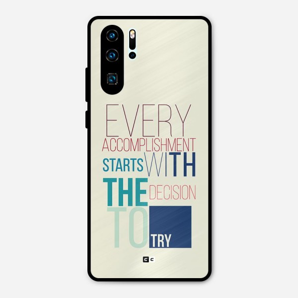 Decision To Try Metal Back Case for Huawei P30 Pro