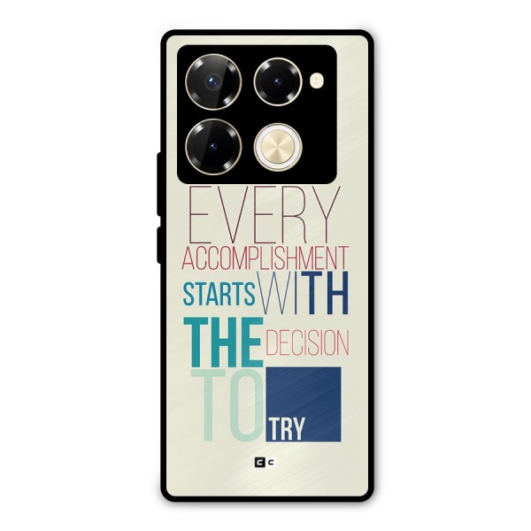 Decision To Try Metal Back Case for Infinix Note 40 Pro Plus