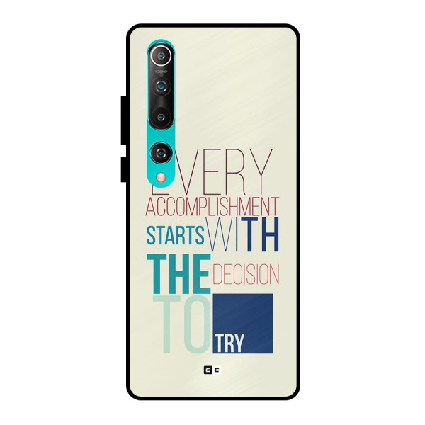 Decision To Try Metal Back Case for Mi 10