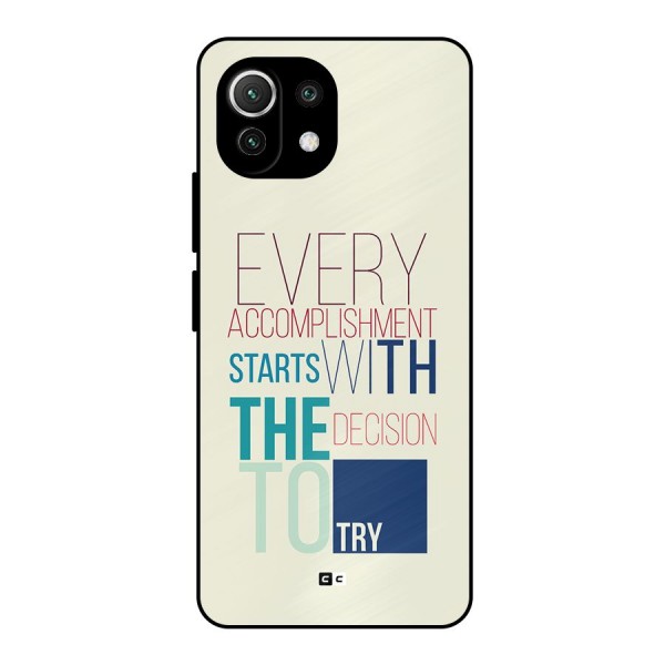 Decision To Try Metal Back Case for Mi 11 Lite
