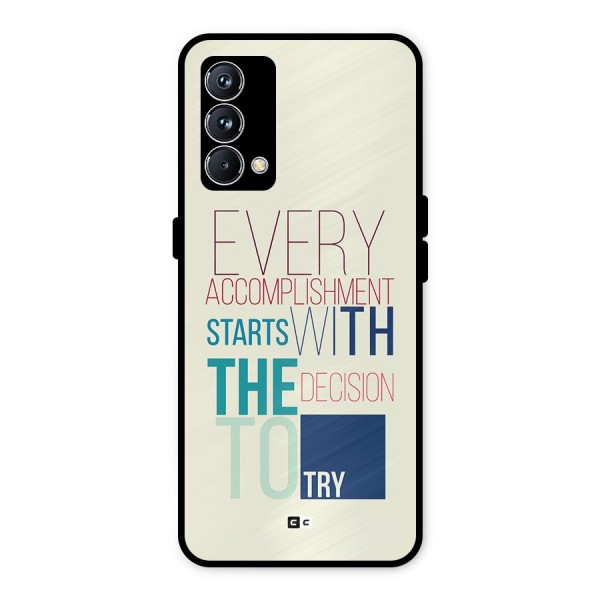 Decision To Try Metal Back Case for Realme GT Master Edition