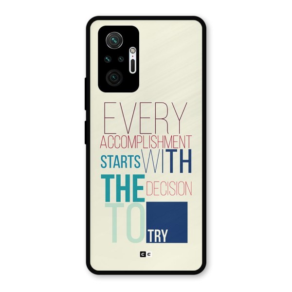 Decision To Try Metal Back Case for Redmi Note 10 Pro Max