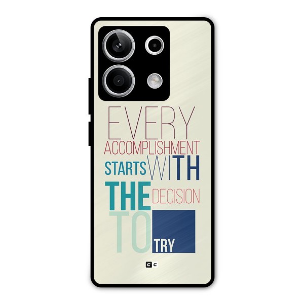 Decision To Try Metal Back Case for Redmi Note 13 5G
