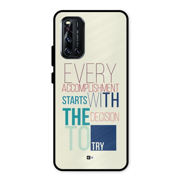 Decision To Try Metal Back Case for Vivo V19