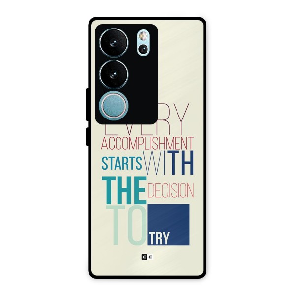 Decision To Try Metal Back Case for Vivo V29