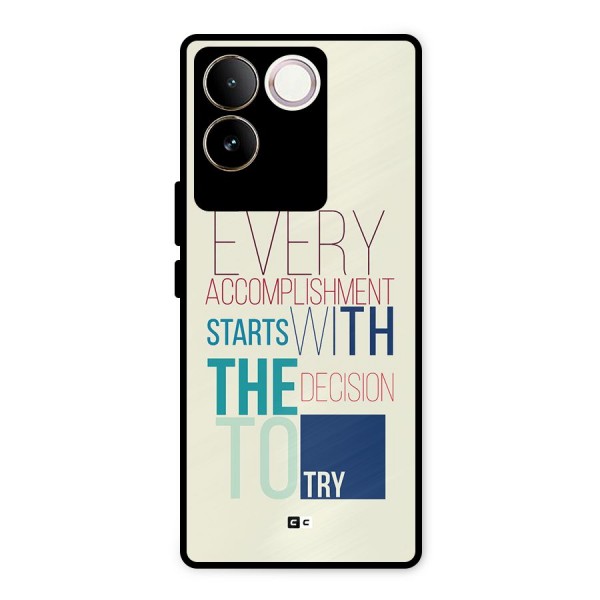 Decision To Try Metal Back Case for iQOO Z7 Pro