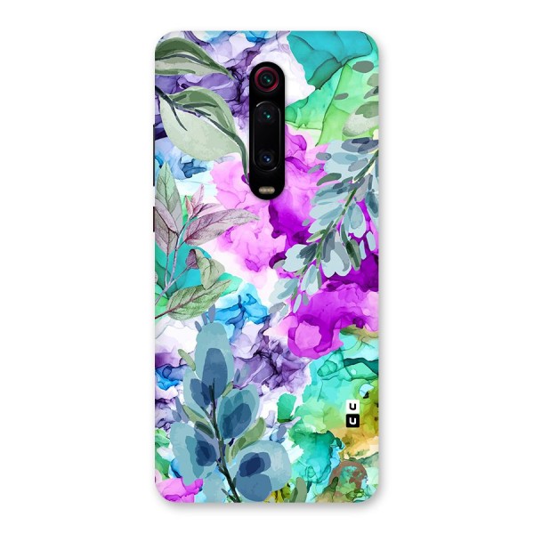 Decorative Florals Printed Back Case for Redmi K20 Pro