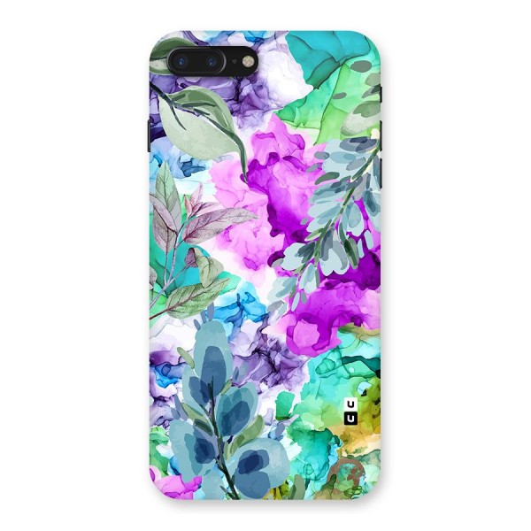 Decorative Florals Printed Back Case for iPhone 7 Plus