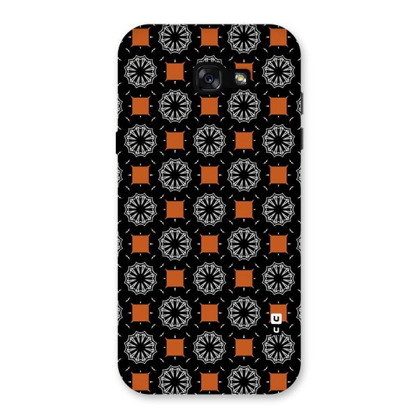 Decorative Wrapping Pattern Back Case for Galaxy A7 (2017)