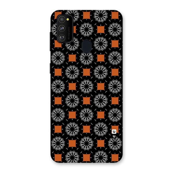 Decorative Wrapping Pattern Back Case for Galaxy M21