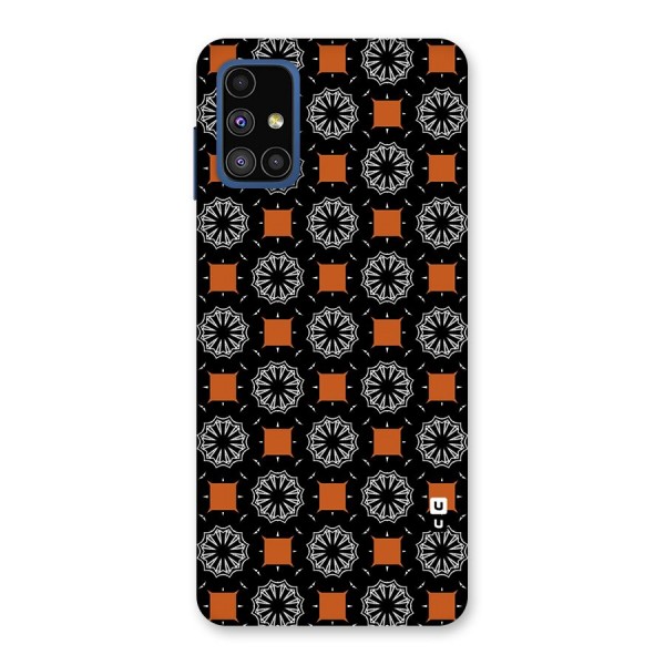 Decorative Wrapping Pattern Back Case for Galaxy M51