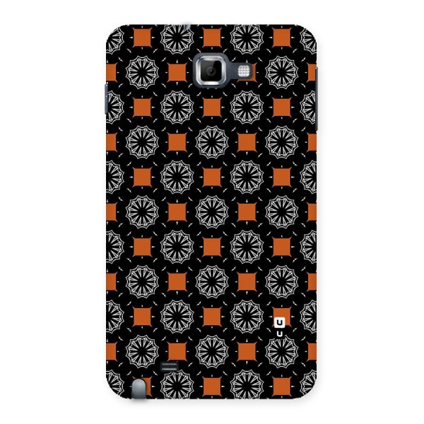 Decorative Wrapping Pattern Back Case for Galaxy Note