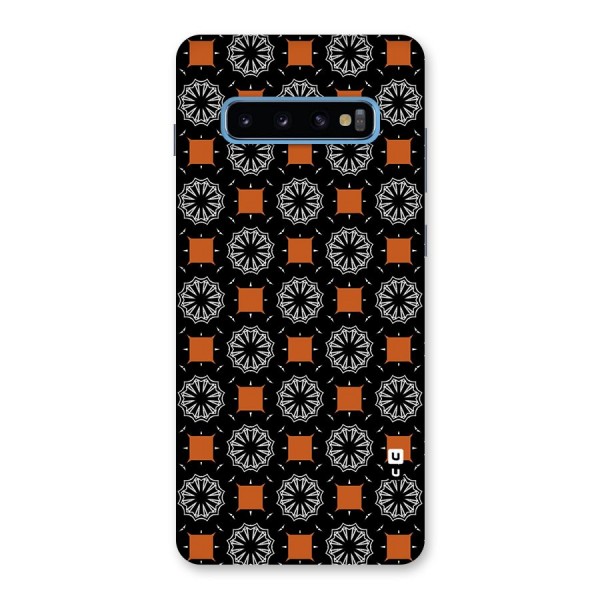 Decorative Wrapping Pattern Back Case for Galaxy S10 Plus