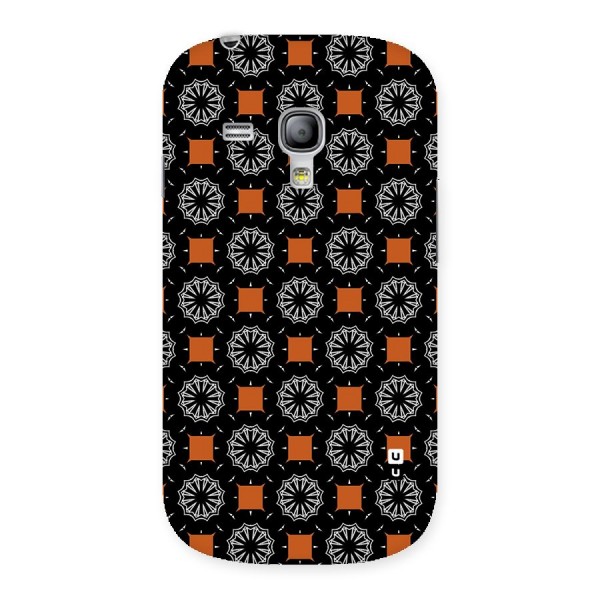 Decorative Wrapping Pattern Back Case for Galaxy S3 Mini